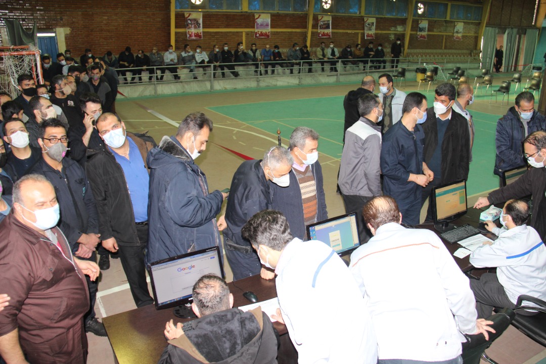 آغاز تزریق دوز سوم واکسن کرونا به کارکنان شرکت ایران یاسا