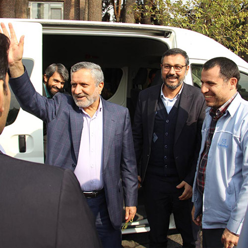 بازدید وزیر کار از ایران یاسا